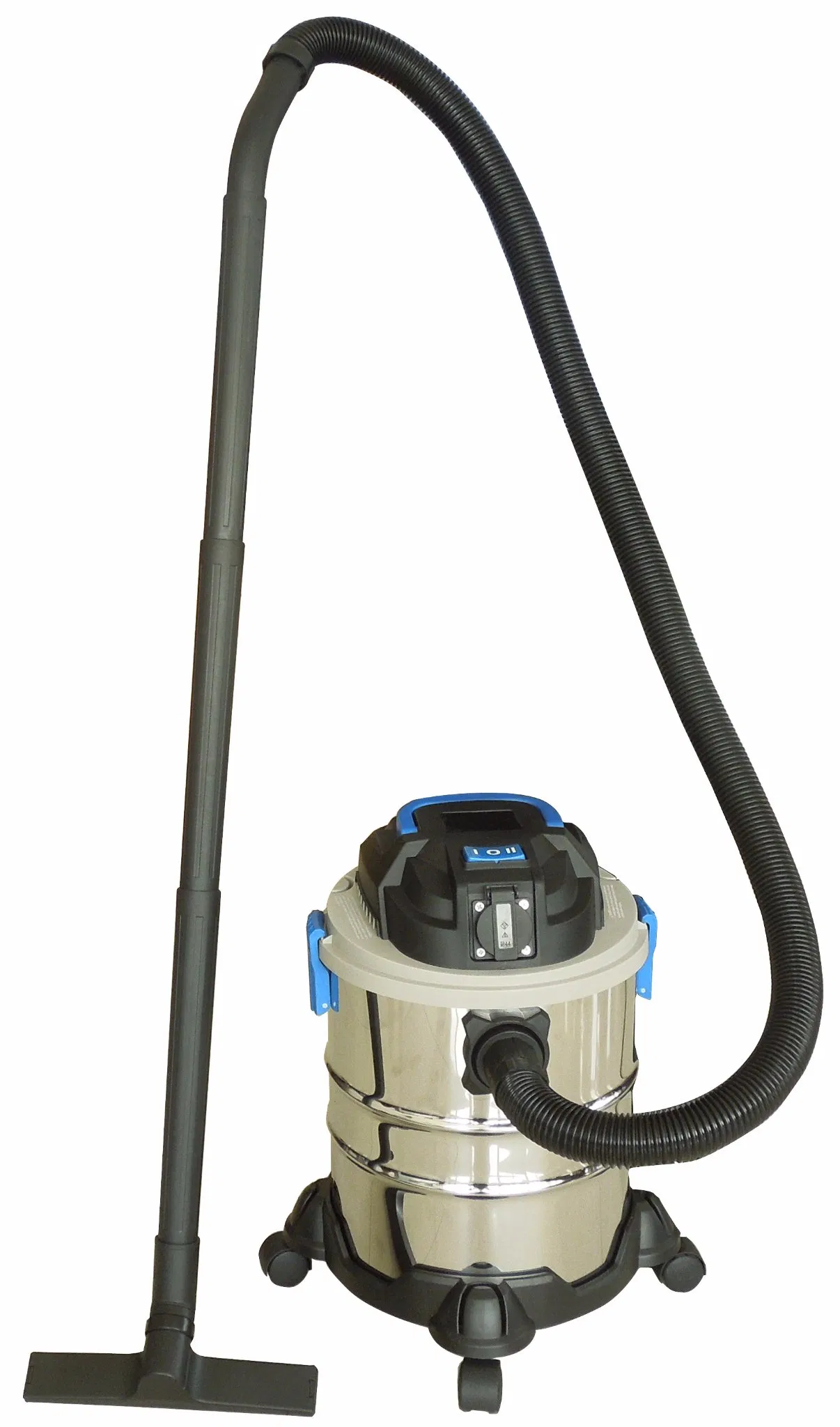 305-15/20/25/30L Stainless Steel Tank Water Dust Vacuum Cleaner with or Without Socket