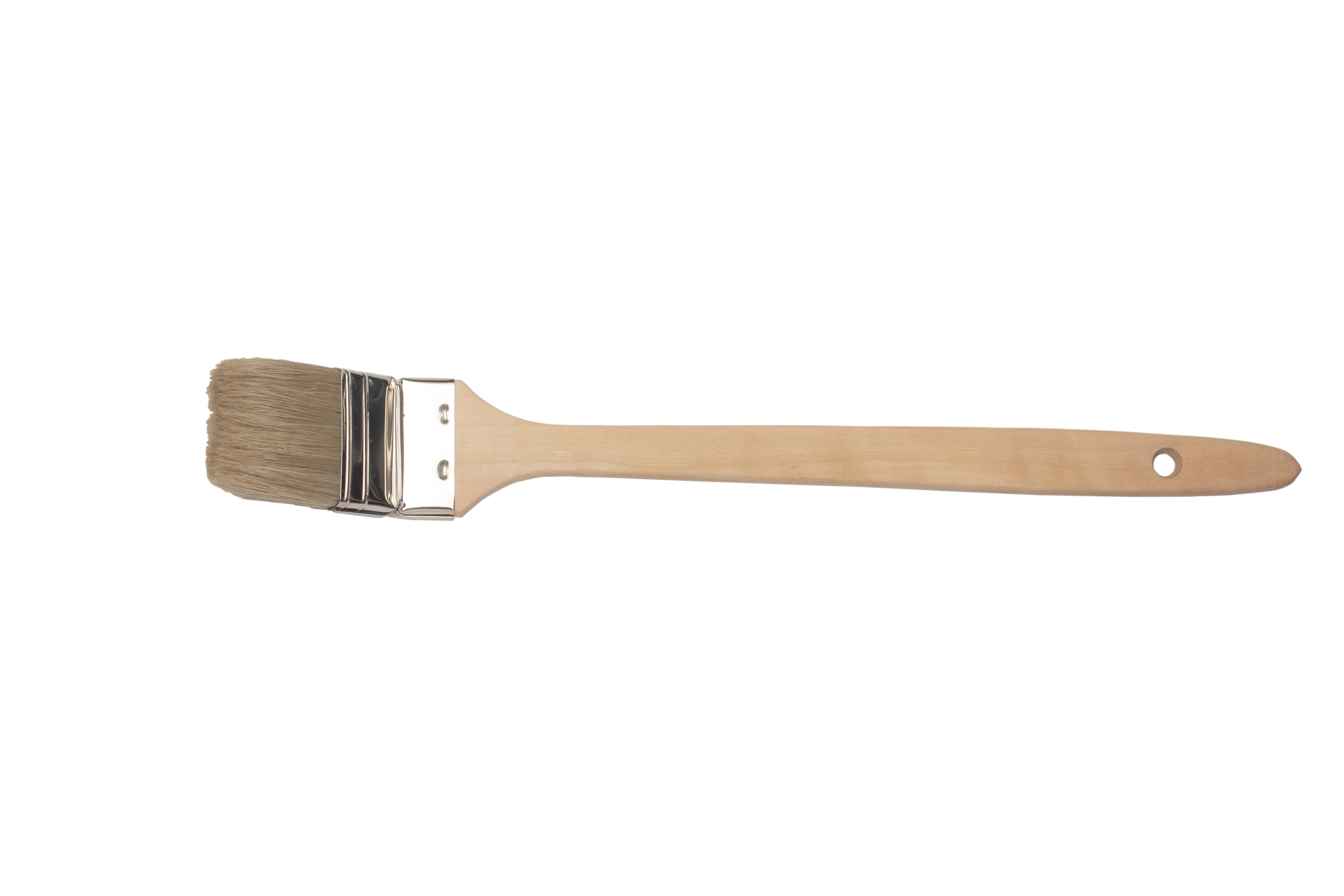 Wooden Handle Stainless Steel Ferrule Brush