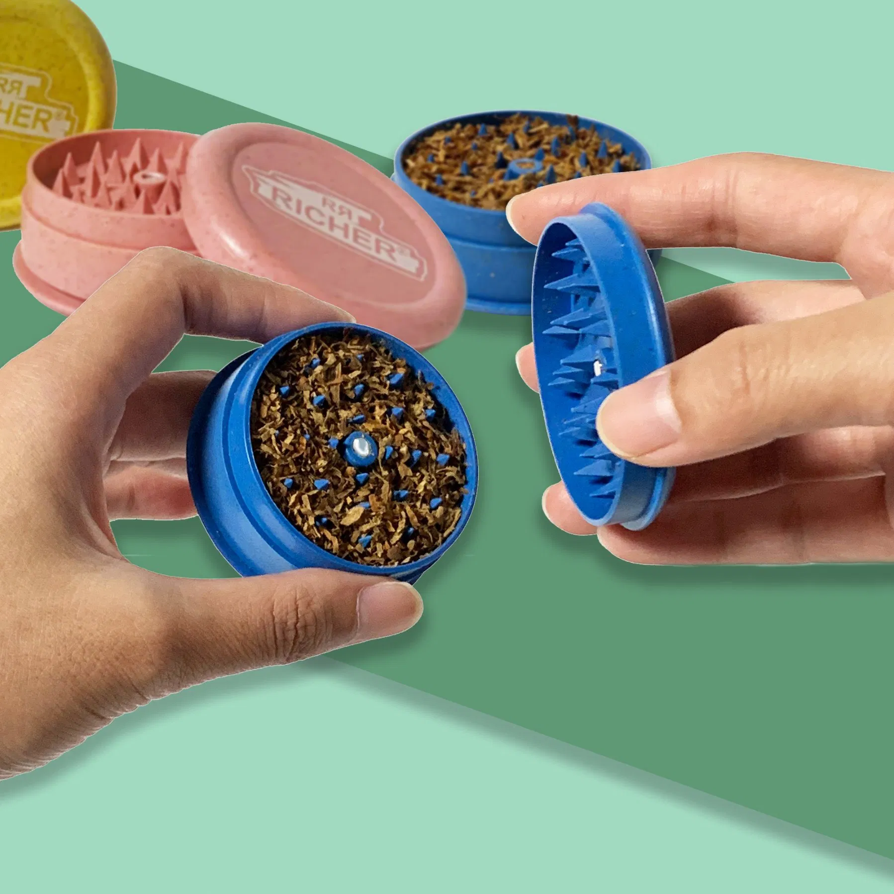 Premium Herb Grinder with Sharp Teeth for Smooth and Efficient Grinding