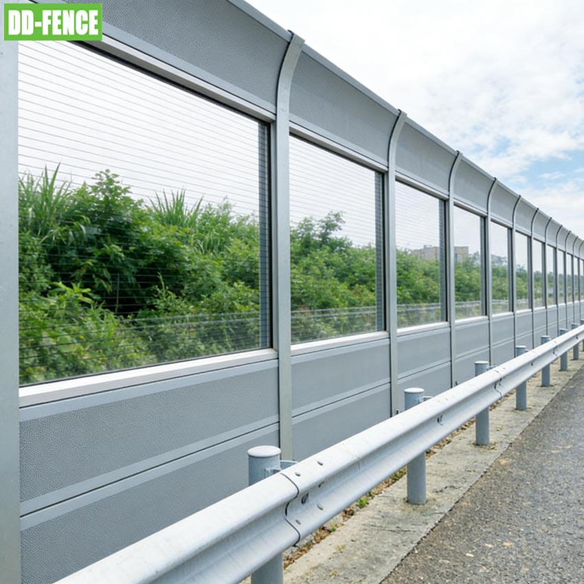 High-Quality Outdoor Noise Reduction Barriers Acoustic Fence Panels for Highway Use