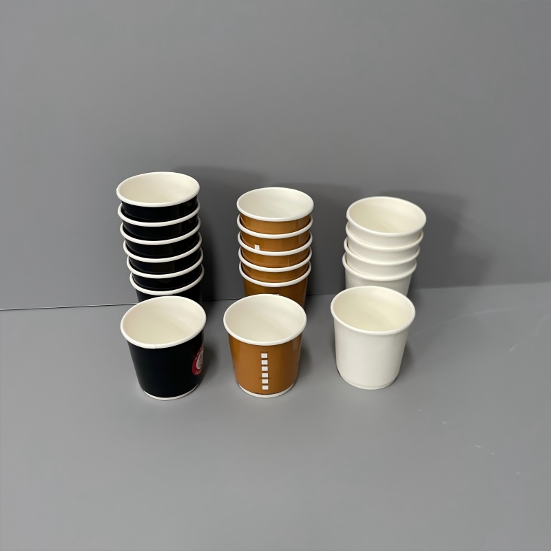 Бумажные стаканы с логотипом 8-22 унций