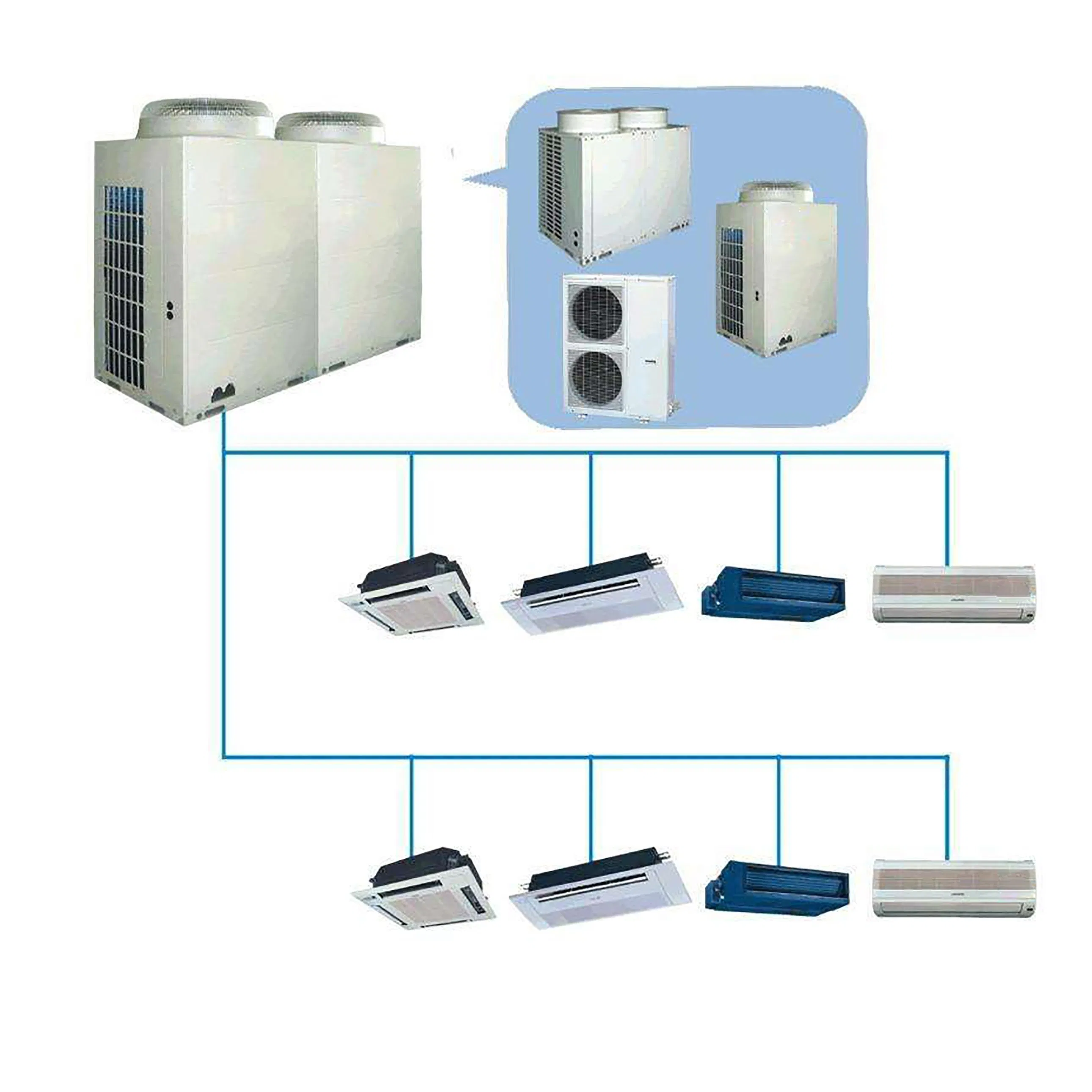 Мультизональная система кондиционирования LG VRF 56HP 157 кВт