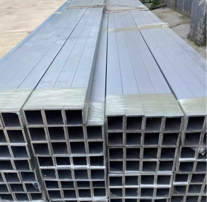 Aluminium Square Pipe ASTM 6061 6063 3003 100X100 50X50 Hollow Square Tube Precision Aluminum Alloy Tube