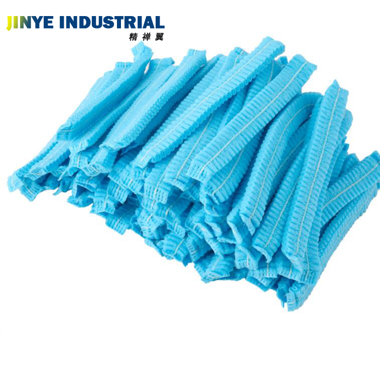 Bouffant Head Cap Non Woven Disposable Mop Clip Head Cover