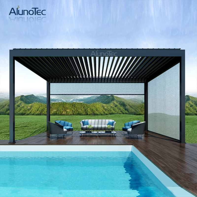 Best Selling Automatic Pergola Roof System for Decking