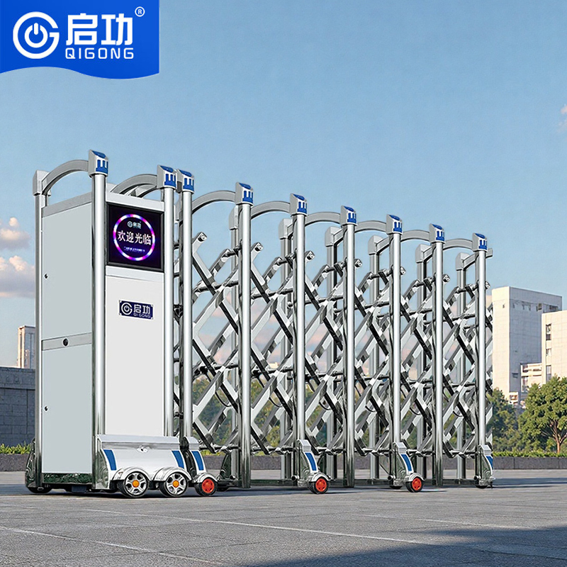 Premium Automatic Telescopic Sliding Gate for Schools and Malls