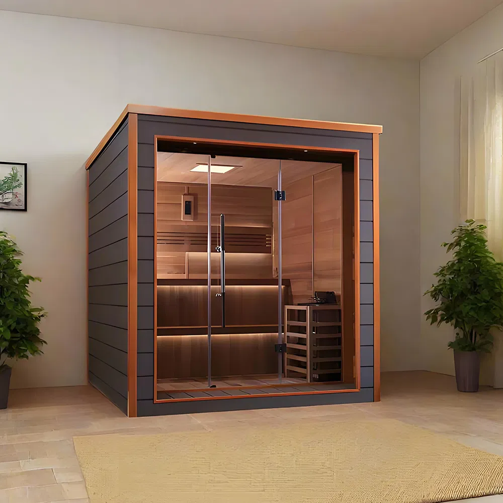 Домашняя сауна из дерева: личный SPA-уголок в ванной