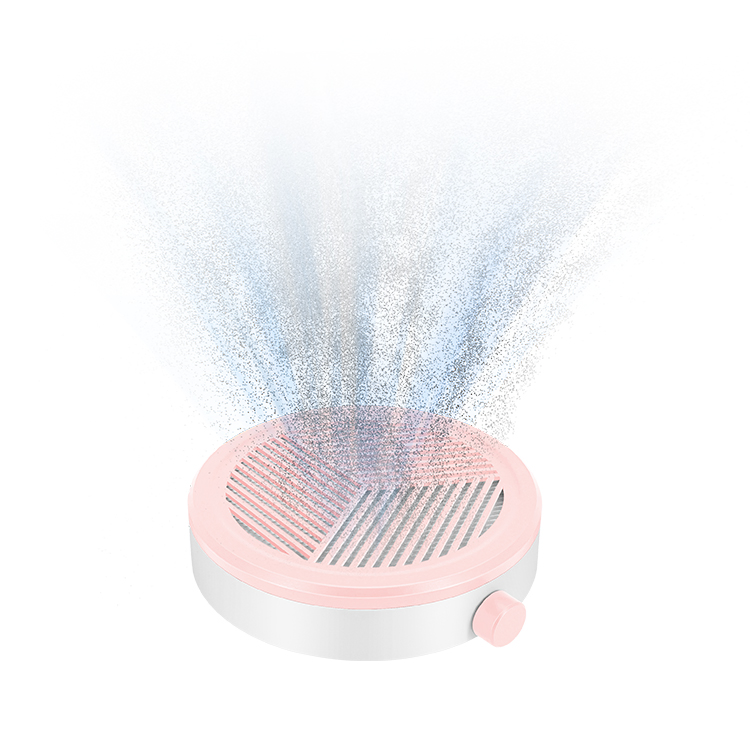 High Power Turbo Suction Fan Nail Dust Extractor Collector with Reusable Filter