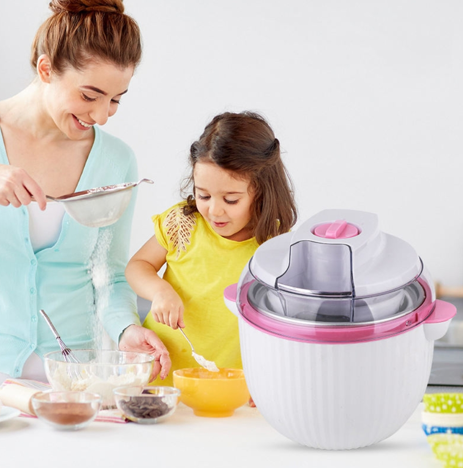 Wonderful Freezer Bowl Ice Cream Maker Electric and Easy Homemade Gelato & Soft Serve for Kids