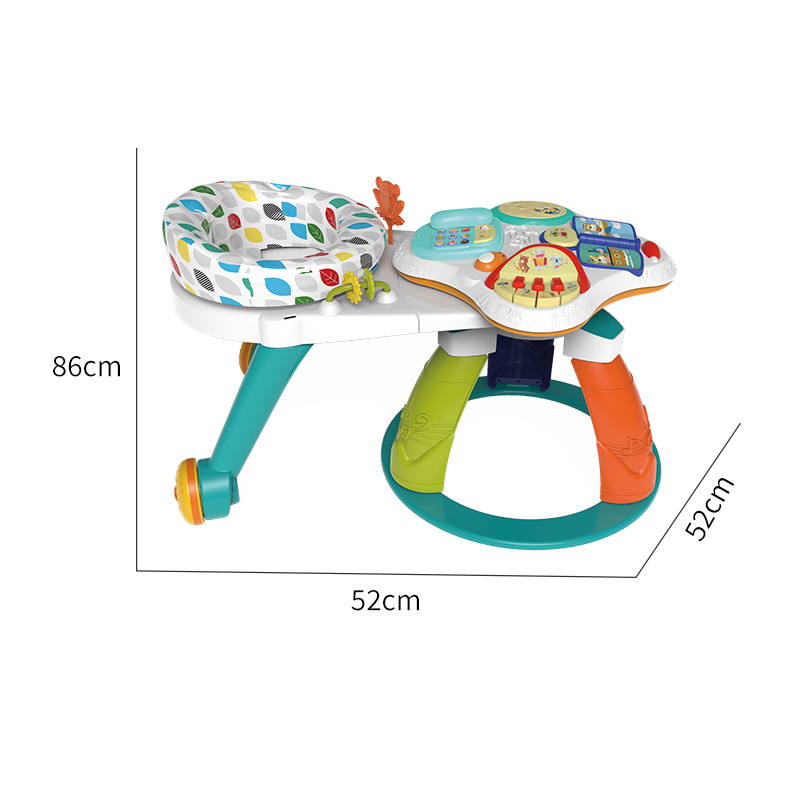 Hot Selling New Baby Multifunctional 3 in 1 Game Learning Table Walker