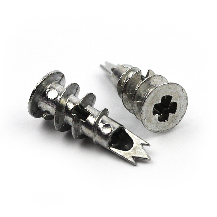 Zinc Alloy Drywall Anchor Self-Drilling Wall Plug with Tapping Screw