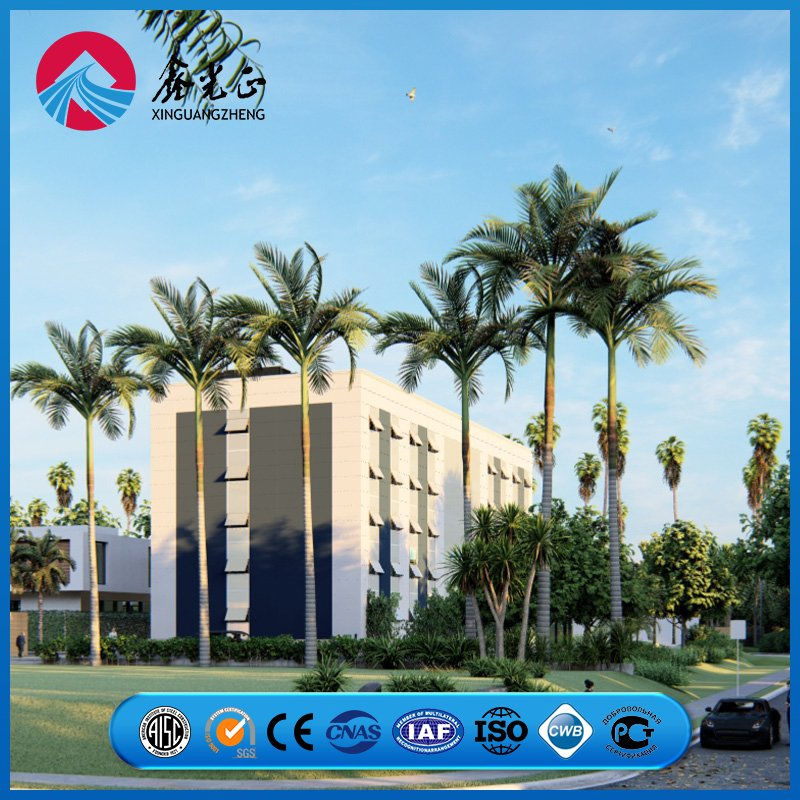 High Performance Adjustable Mechanical Pipe Hanging Equipment Metal Prefab/Prefabricated Steel Structure Multi-Story/High-Rise Office Building