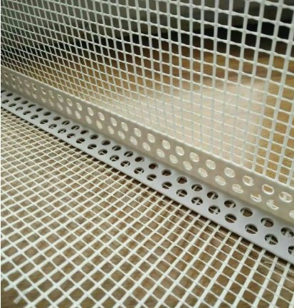 PVC Angle Corner Beads Bead with Fiberglass Mesh for Construction Material