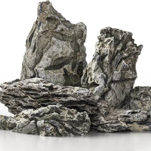 Aquarium Seiryu Stone Black Mountain Stone Mini Landscape Rock