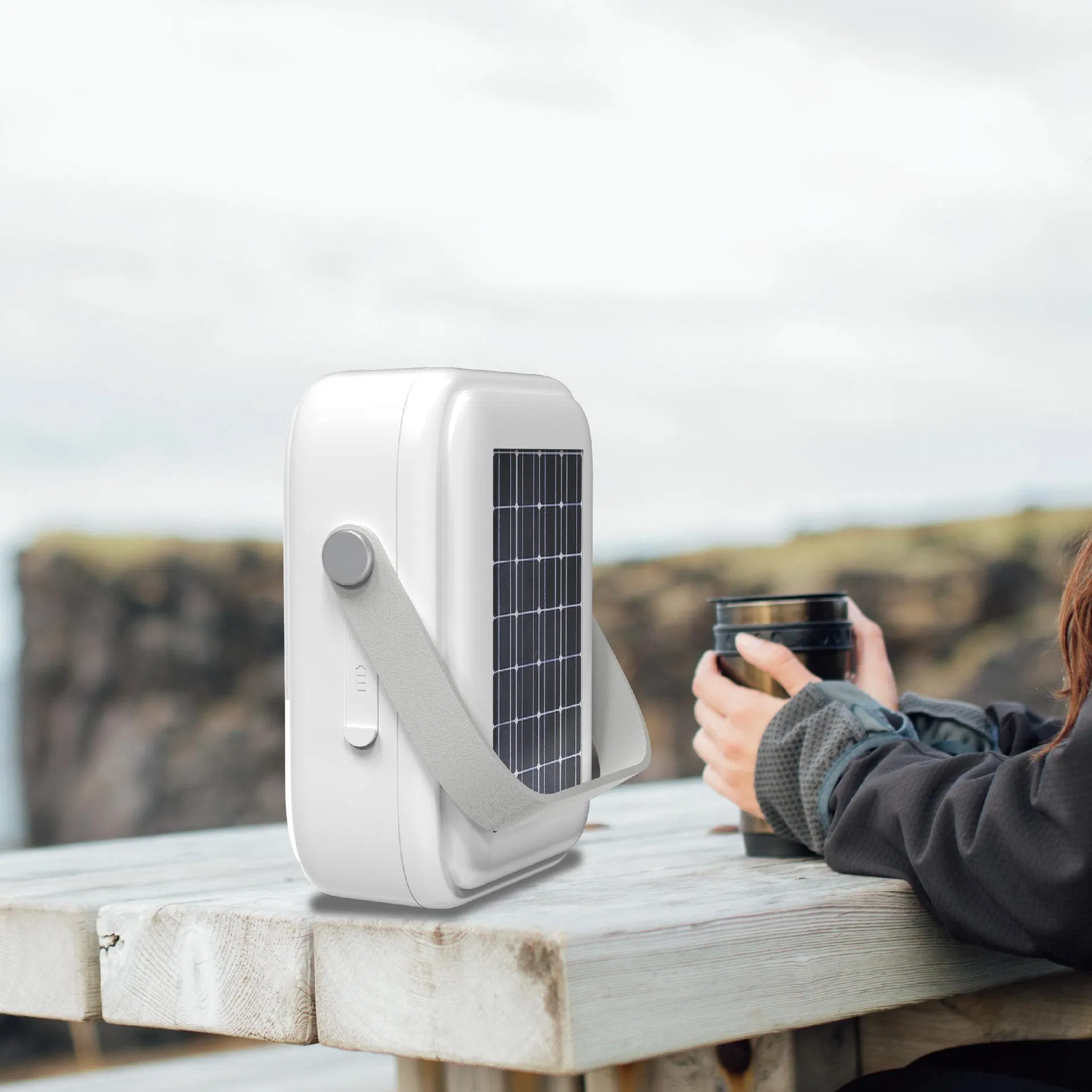 Rechargeable Camping Light 3.6W 5V ABS Insect Traps Bug Zapper Mosquito Zapper Lamp Mosquito Killer Lantern with Solar Panel