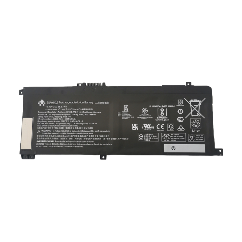 SA04XL Laptop Battery Compatible with HP Envy X360 15-Dr 15-Dr0010tx Series Notebook Hstnn-Ob1f Hstnn-Ob1g Hstnn-Ub7u L43248-541 L43248-AC1 L43248-AC2