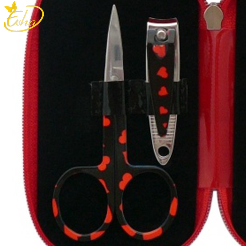 Lady's Manicure & Pedicure Care Tool Set Easy to Take out Travel Nail Art Kit