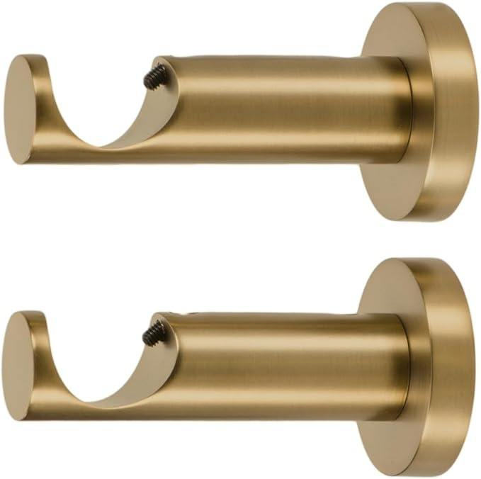 Direct Selling Curtain Brackets From Ceiling Art Decorative Triple Curtain Rod Bracket