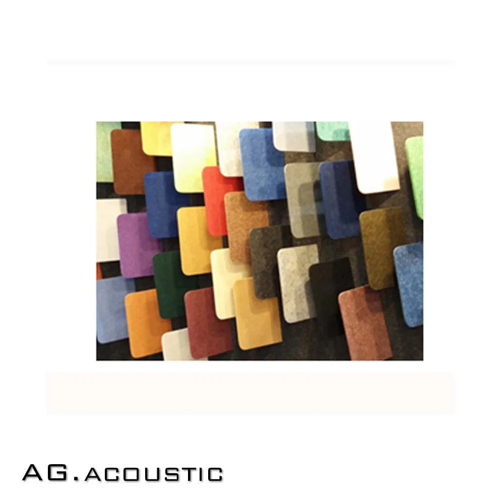 AG. Acoustic Free Sample Popular Soundproof Office Felt Screen Pet Acoustic Wall Panels