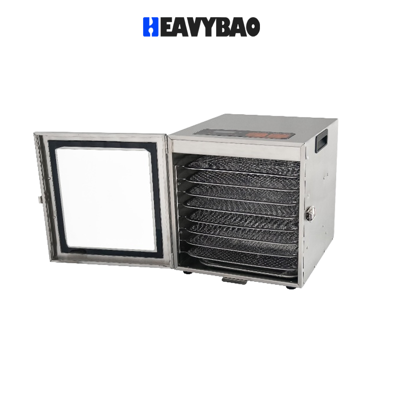 Heavybao 8 Ties Electric Fruit and Vegetable Food Commercial Dryer Dehydrator