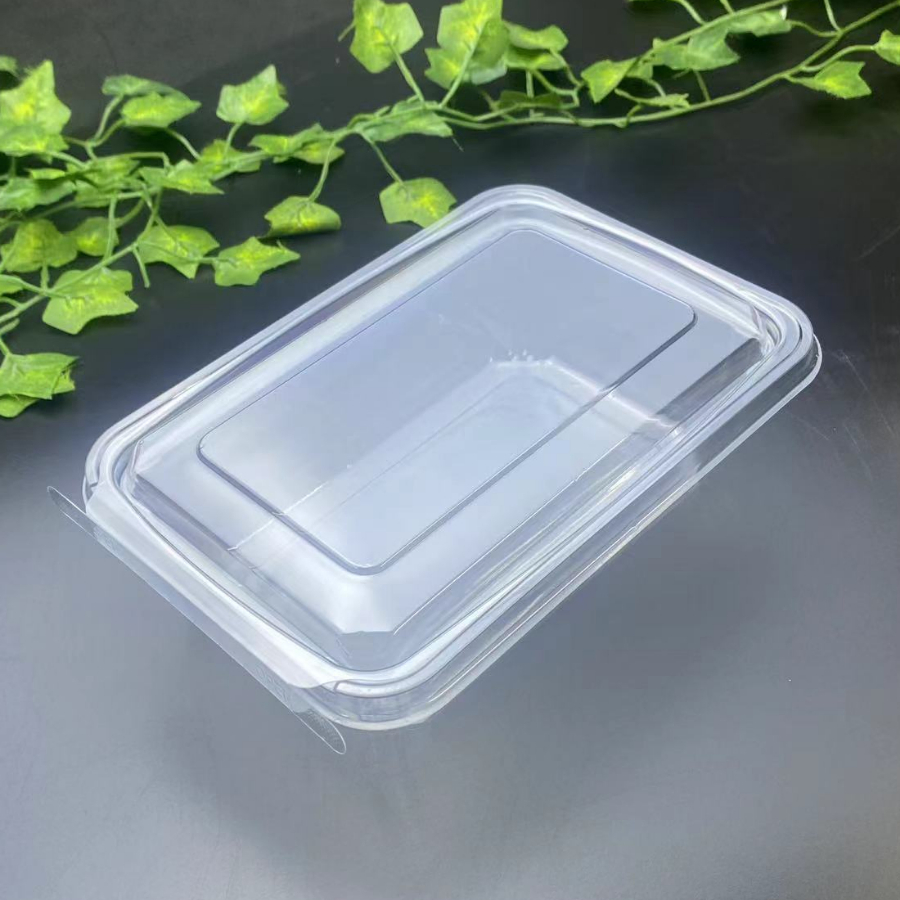 Food container seal packaging box for salad and foods