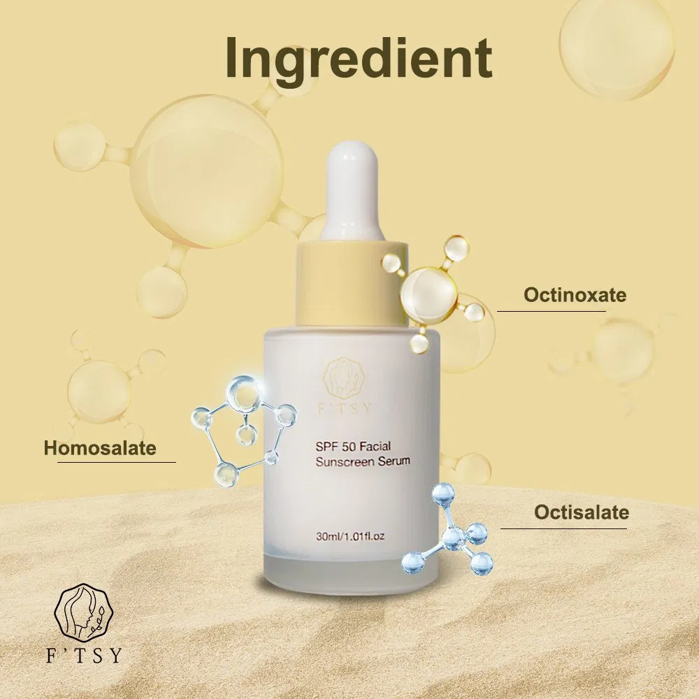 OEM Service Hydrating Sunblock SPF50 Sunscreen Serum