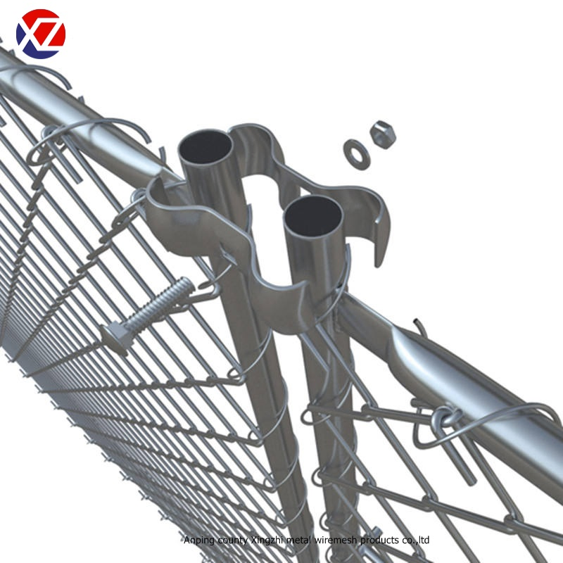 Heavy Duty Portable Temporary Construction Chain Link Fence Panel