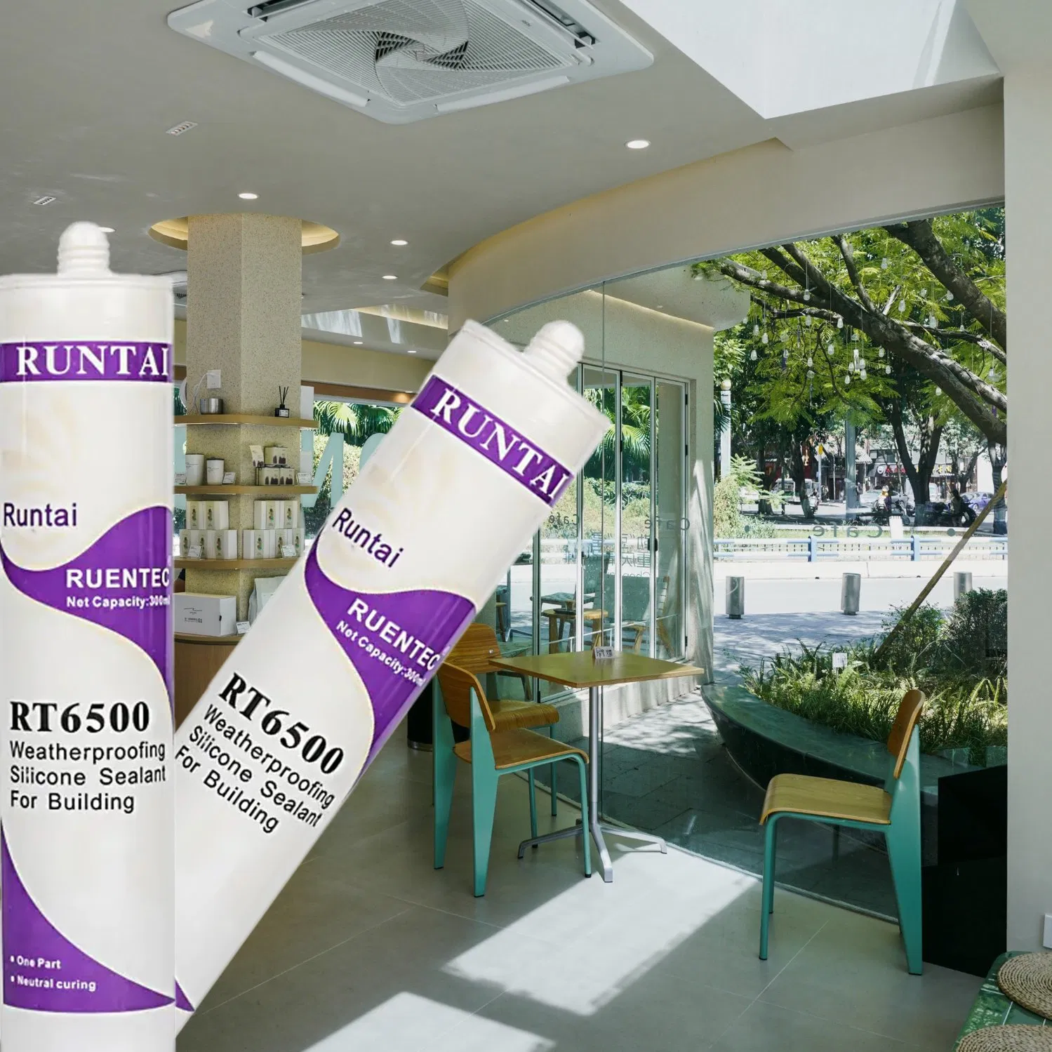 Adhesive for Decoration High Grade Neutral Weatherproof Marble Silicone Sealant Factory Store