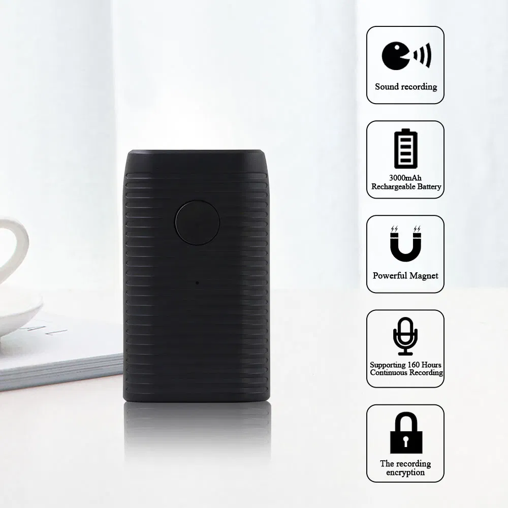 Мини диктофон магнитный Voice-Recorder, 175 часов записи, 8GB/16GB