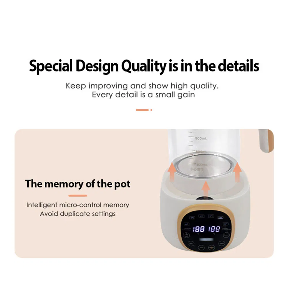 Multi-Function High-Quality Baby Milk Kettle Thermostat Kettle Tea and Coffee Pot Health Pot Electric Kettle