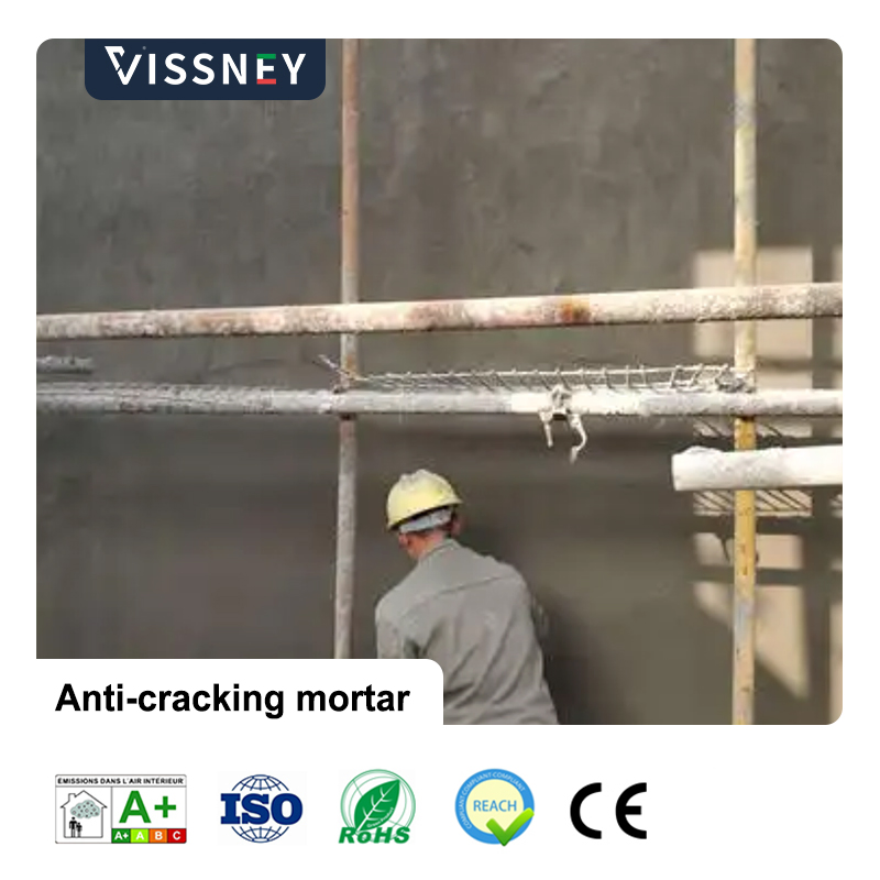 Vissney Premium Anti Crack Mortar for Professional Concrete Restoration and Reinforcement Projects