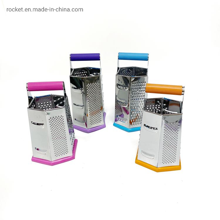 Набор тёрок для овощей и фруктов, 6 в 1