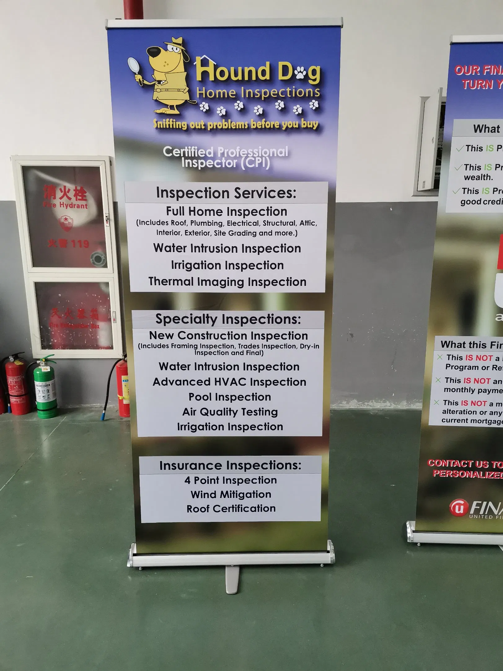 Retractable Standing Display Scrolling Custom Logo Full Color Print Roll up Horizontal Banner Stand