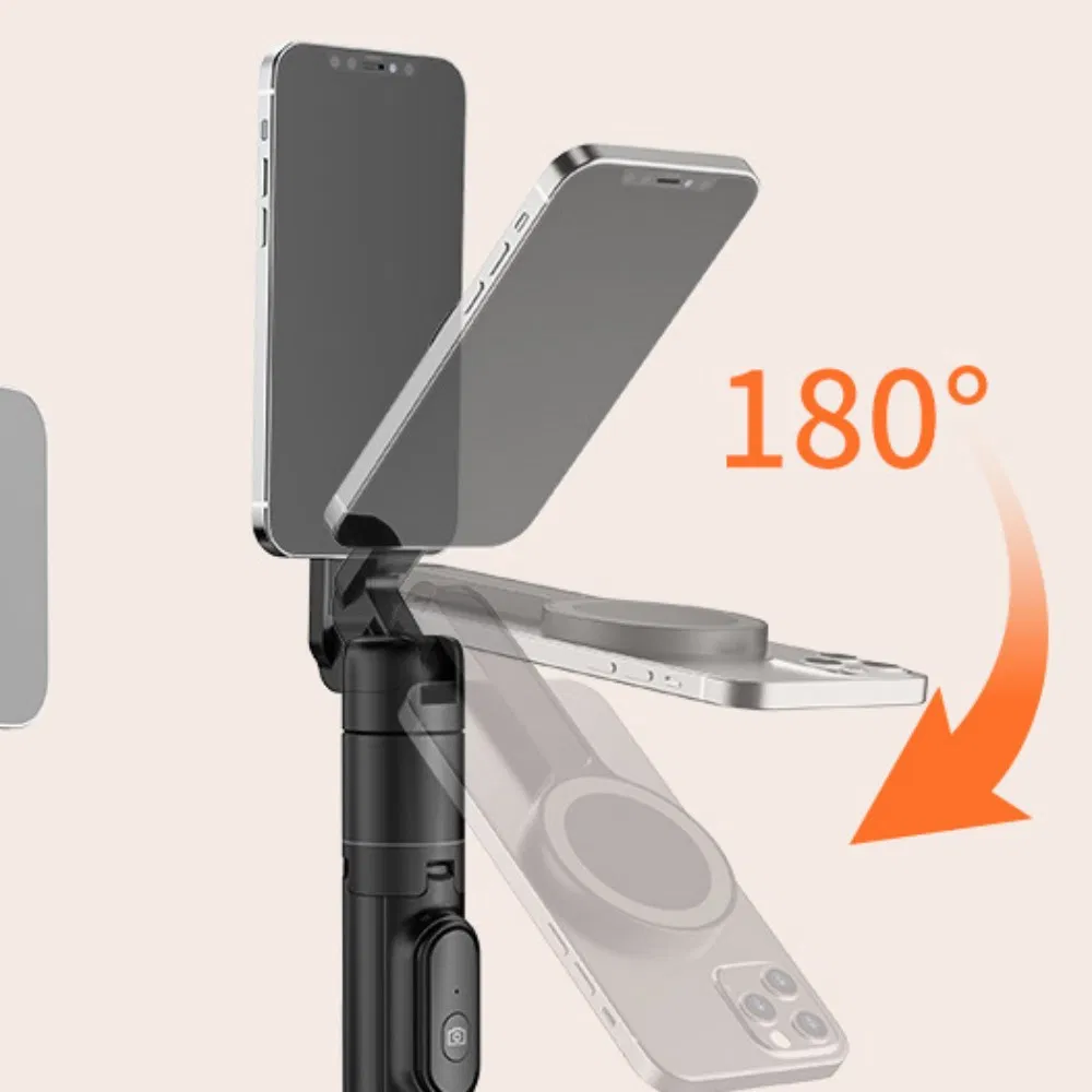 Магнитный монопод-штатив с выдвижной ручкой