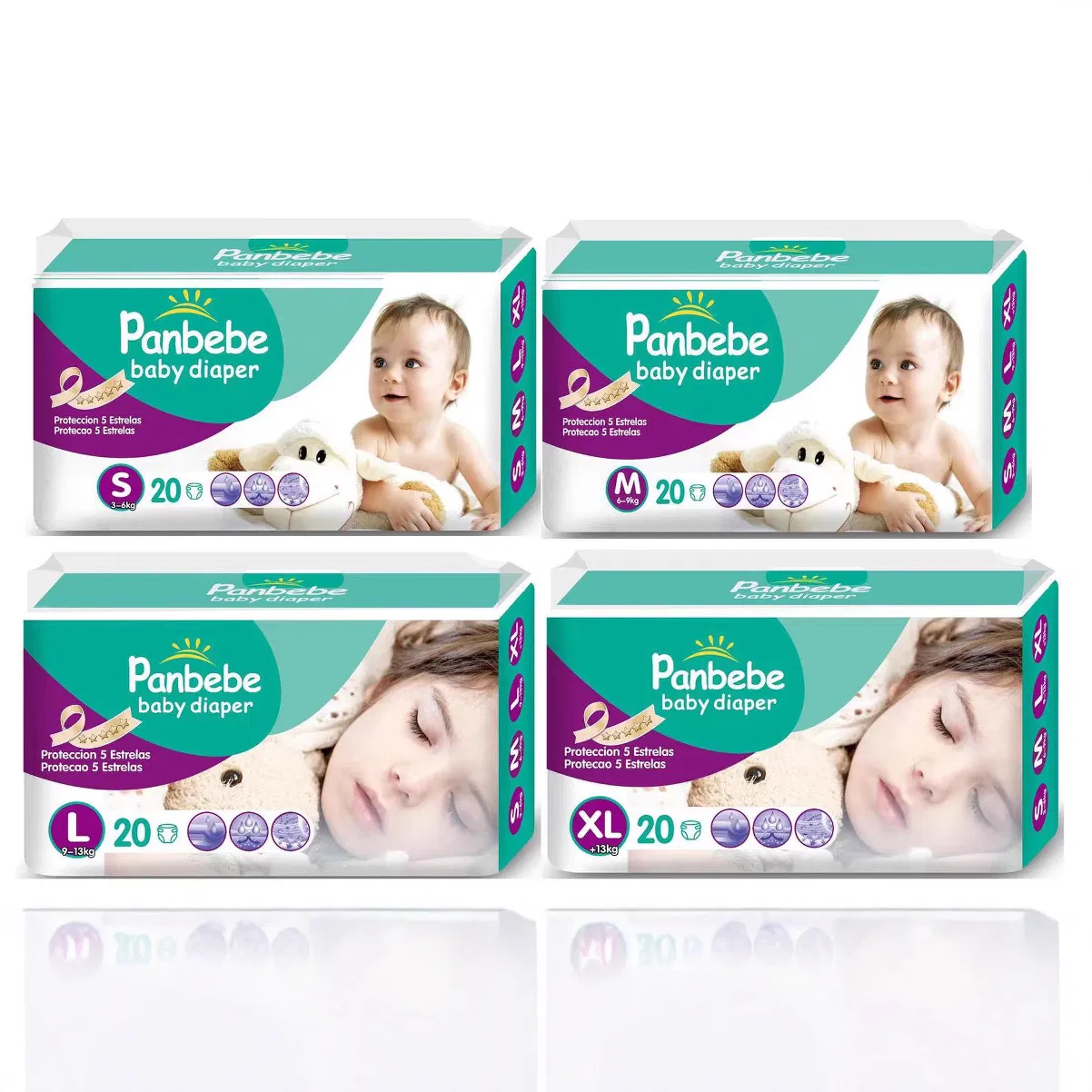 Absorption Cotton Soft Breathable Disposable Baby Diapers Pants Pull up Wholesale