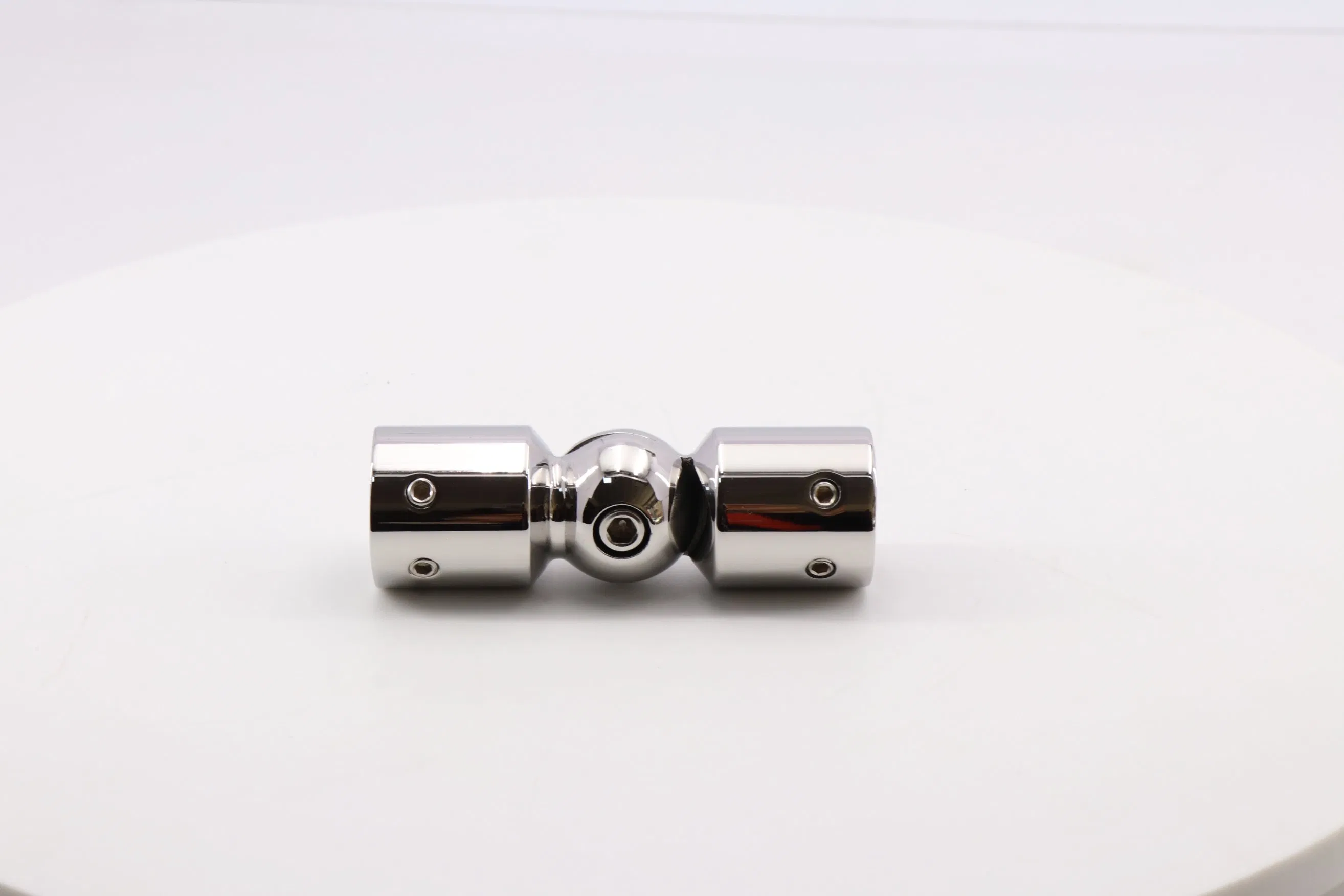 Premium Round Steel Tube Connectors for Elegant Shower Rooms