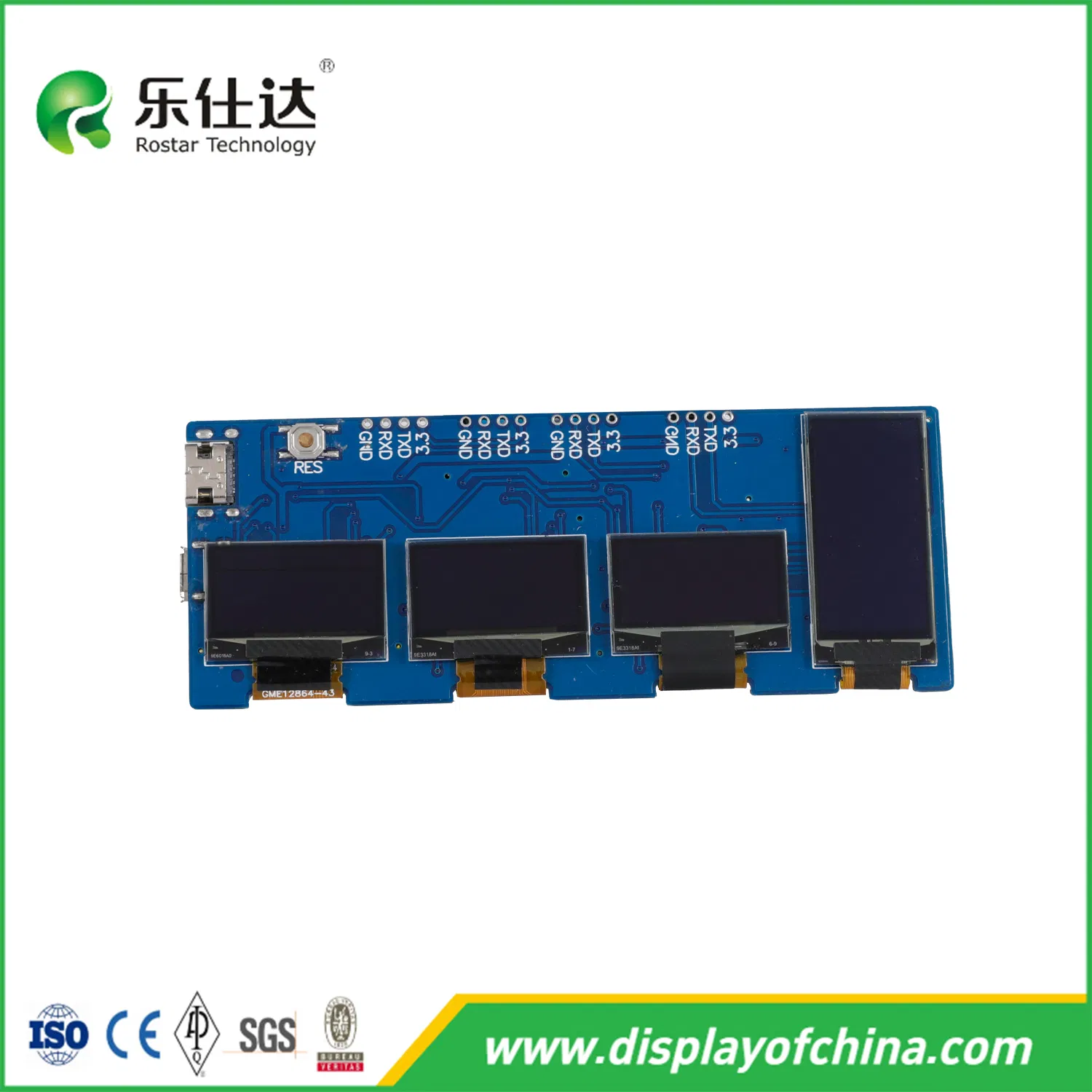 1.3inch LCD Display 12c Interface White Character Color OLED Screen Display