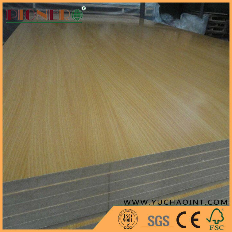 18mm Melamine Laminated MDF for Furniture Manufacture