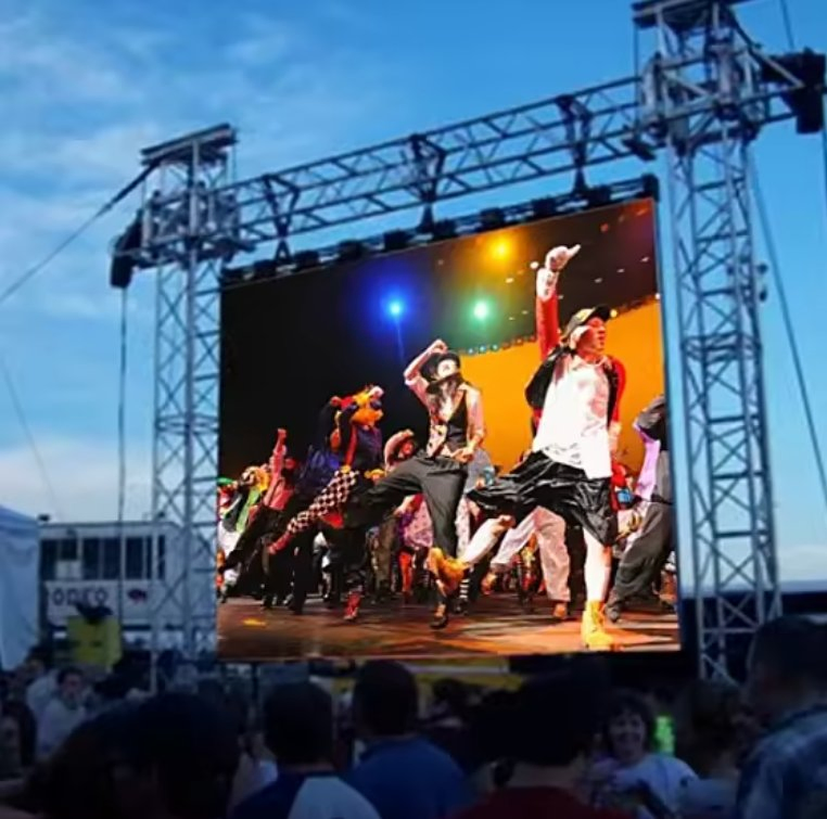 Full Color Outdoor 500X500mm LED Screen Display for Exhibition