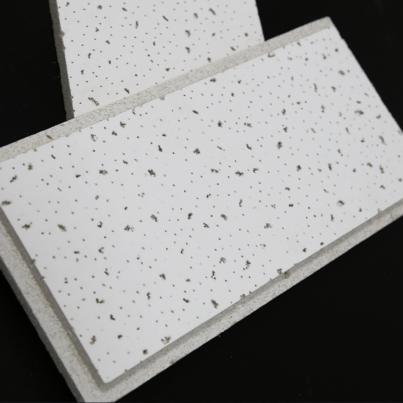 Kente Artistic Mineral Fiber Board Soundproof Ceiling Tile in Strip Shape Fireproof for Apartment Installations
