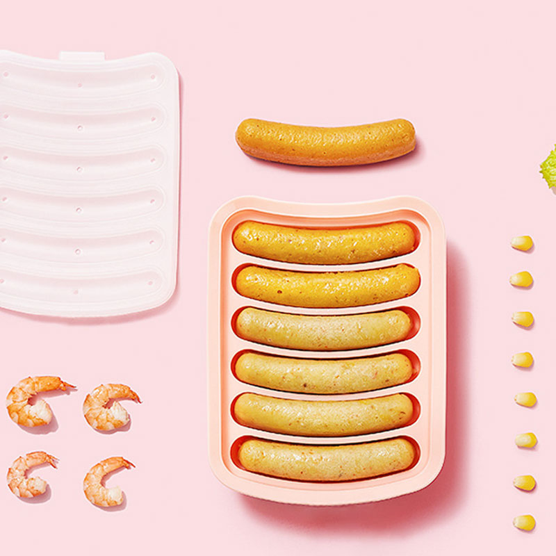 Customize Non-Stick Silicone Sausage Mold for Homemade Hot Dogs