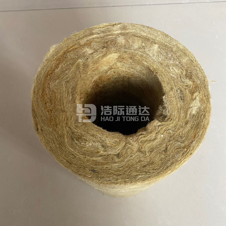 High Quality Modern Design High Basalt Content CE Best Selling Rock Mineral Wool Pipe for Piping Heat Insulation