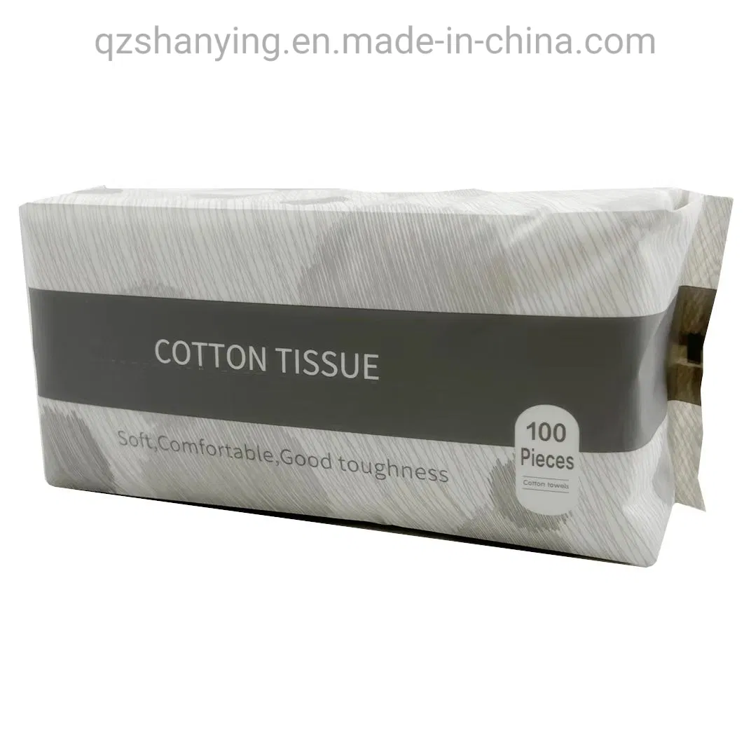 Ultra-Soft Disposable Cotton Face Towels for Gentle Cleansing