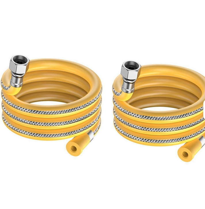 Customize High-Pressure 100FT 12 Csst Flexible Propane Natural Gas Line Corrugated PVC Corrugated Gas Hose PE Gas Pipe