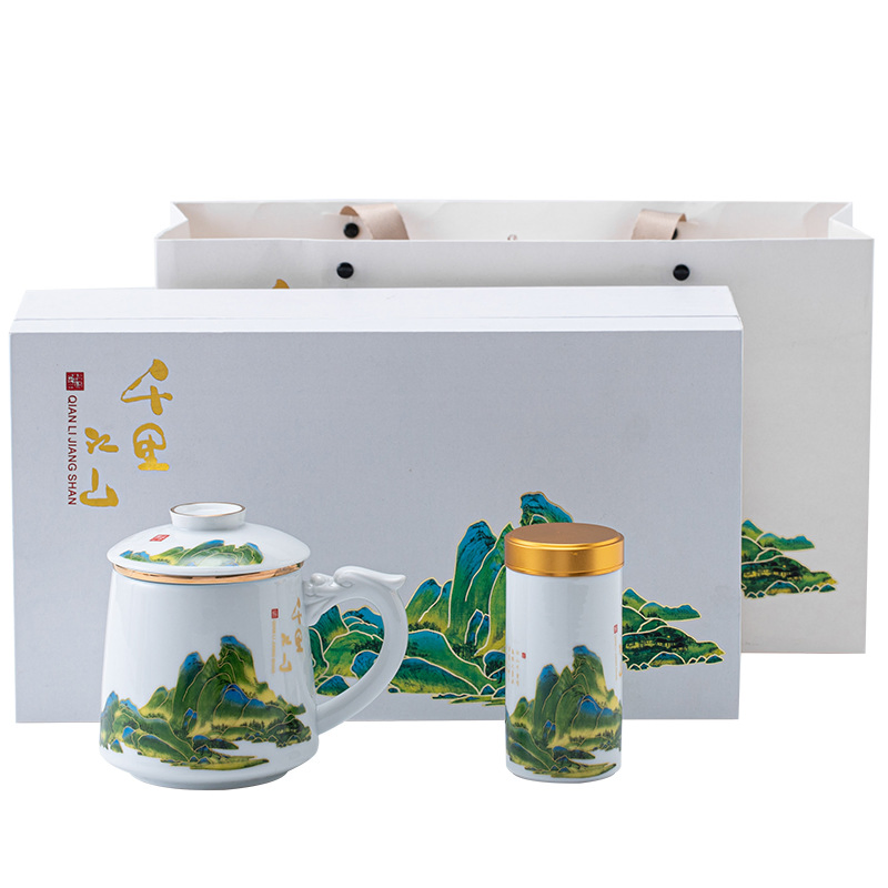Hot Selling Creative High-End Gift Set Porcelain Cup