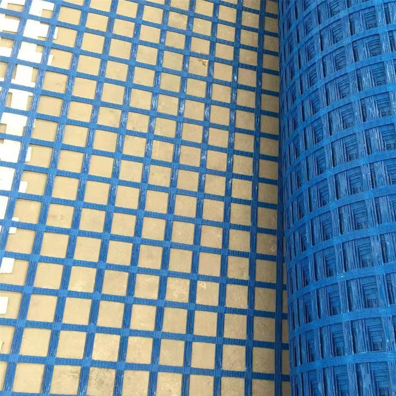 100-200kn/M CE Certified Fiberglass Geogrid