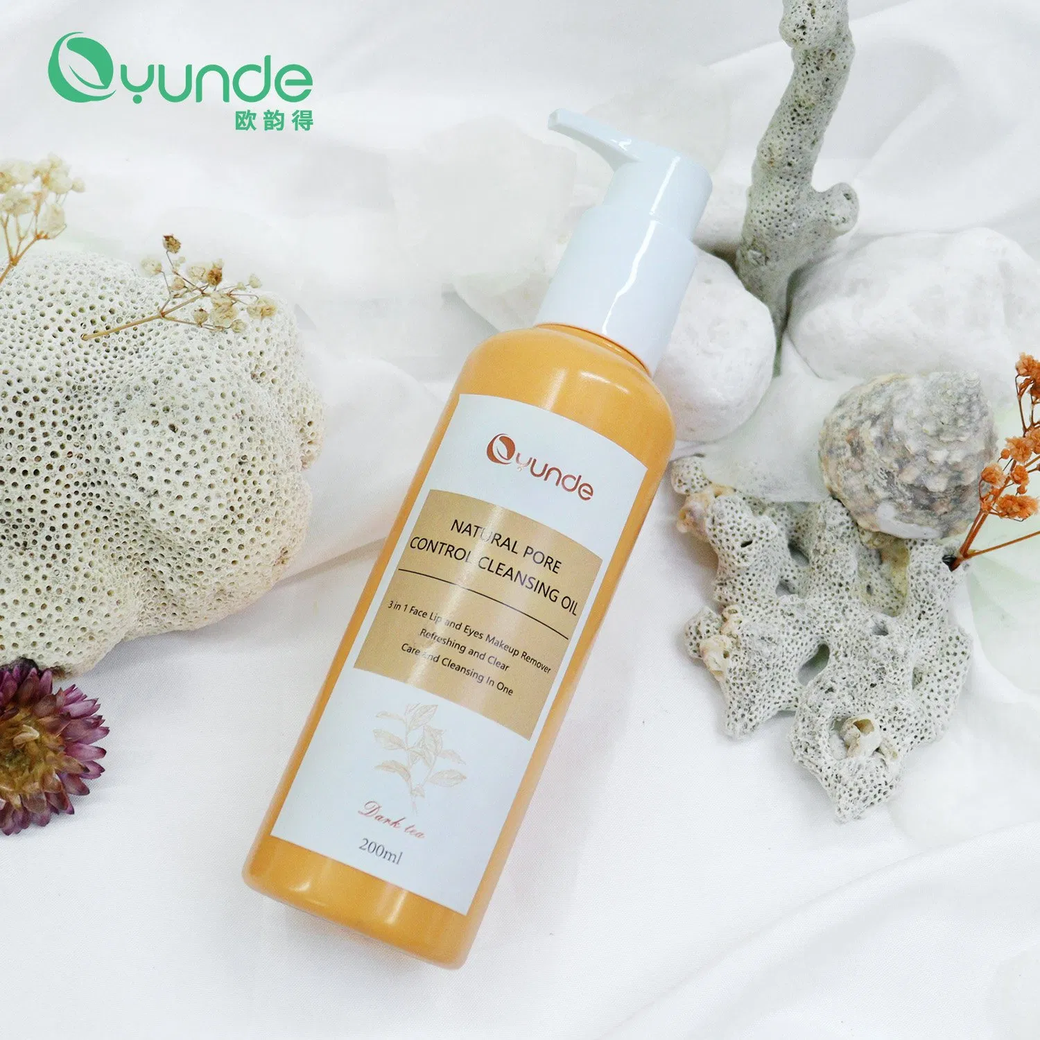 Private Label Nourishing and Cleansing 2 in 1 Makeup Remover Oil