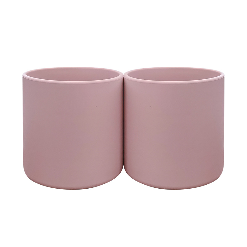 BPA Free Toddler Training Cups Reusable Water Drinking Silicone Baby Water Cup