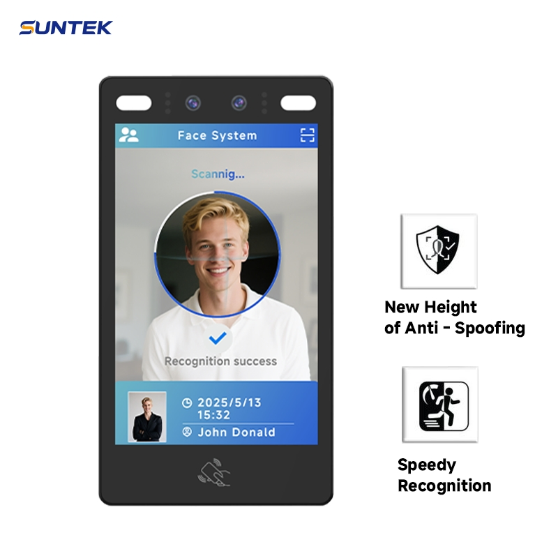 Suntek High Secure Visitor Face Detection Automatic Attendance Management & Access Control Face Recognition Terminal