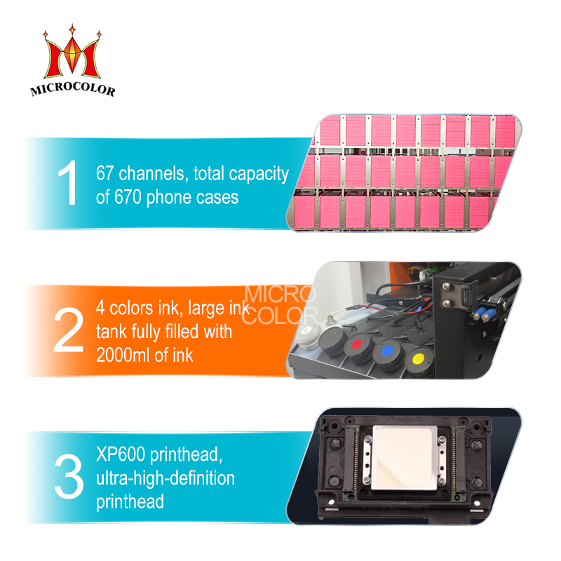 New Arrival Mobile Phone Case Printer Cell Cover Custom Personalized Making Vending Machine 3D Phone Case Sublimation Printer